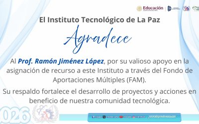 IT de La Paz recibe apoyo del FAM