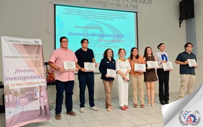 Estudiantes del IT La Paz obtienen primer y segundos lugares en el Encuentro Estatal de Jóvenes Investigadores 2026 en B.C.S.